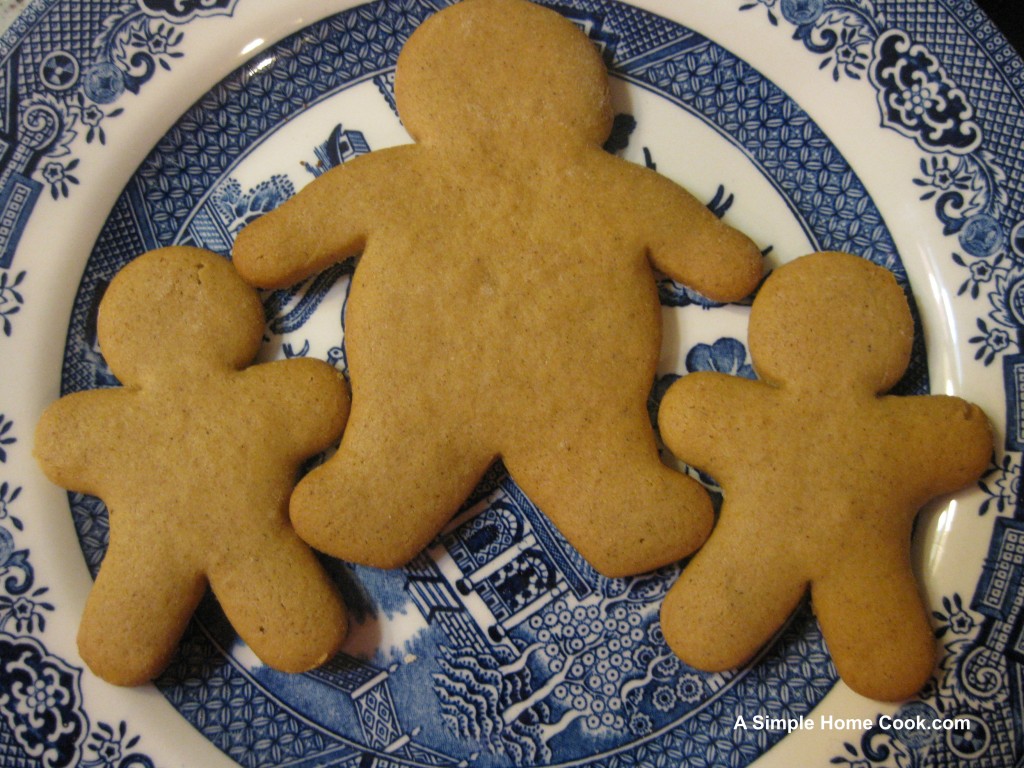 Homemade Gingerbread Men